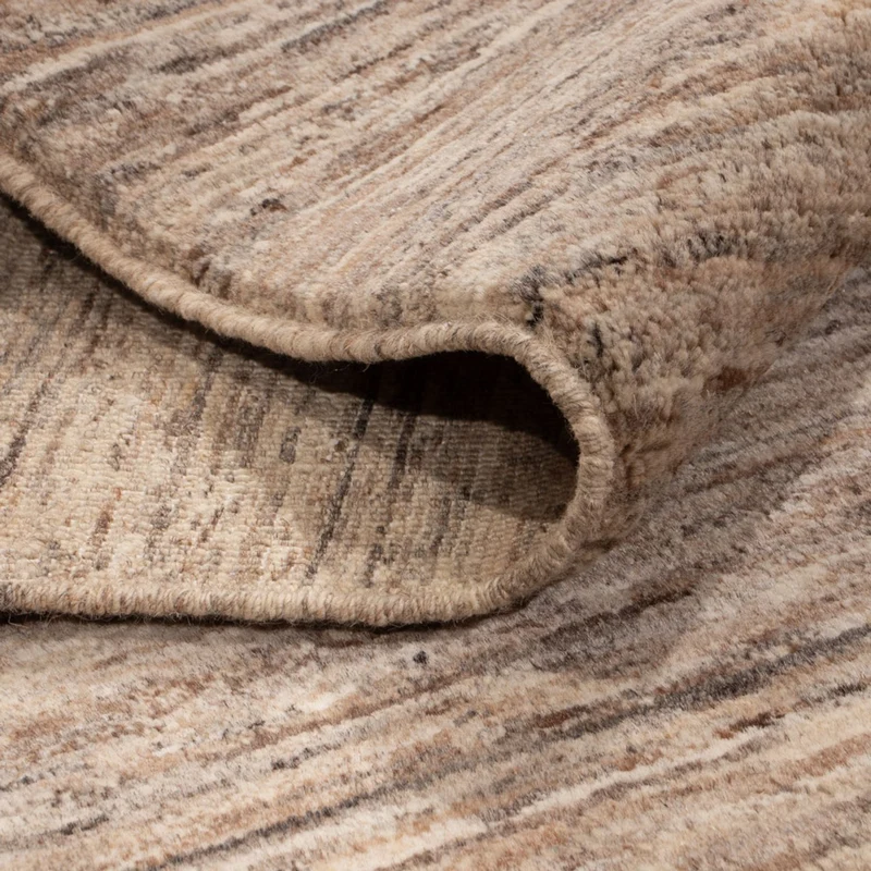 Berber Teppich 203x304cm - Wollteppich - dunkelbeige