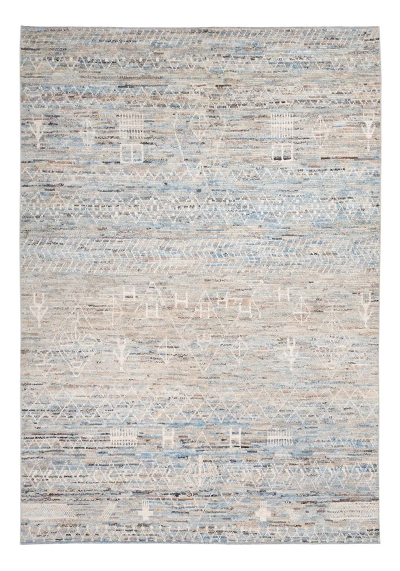 Berber Teppich 206x292cm - Wollteppich - mehrfarbig