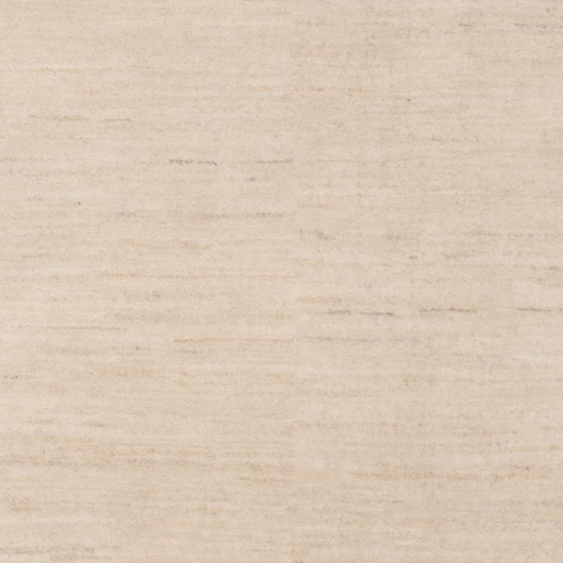 Indo Loribaft Teppich 104x154cm - Wollteppich - creme