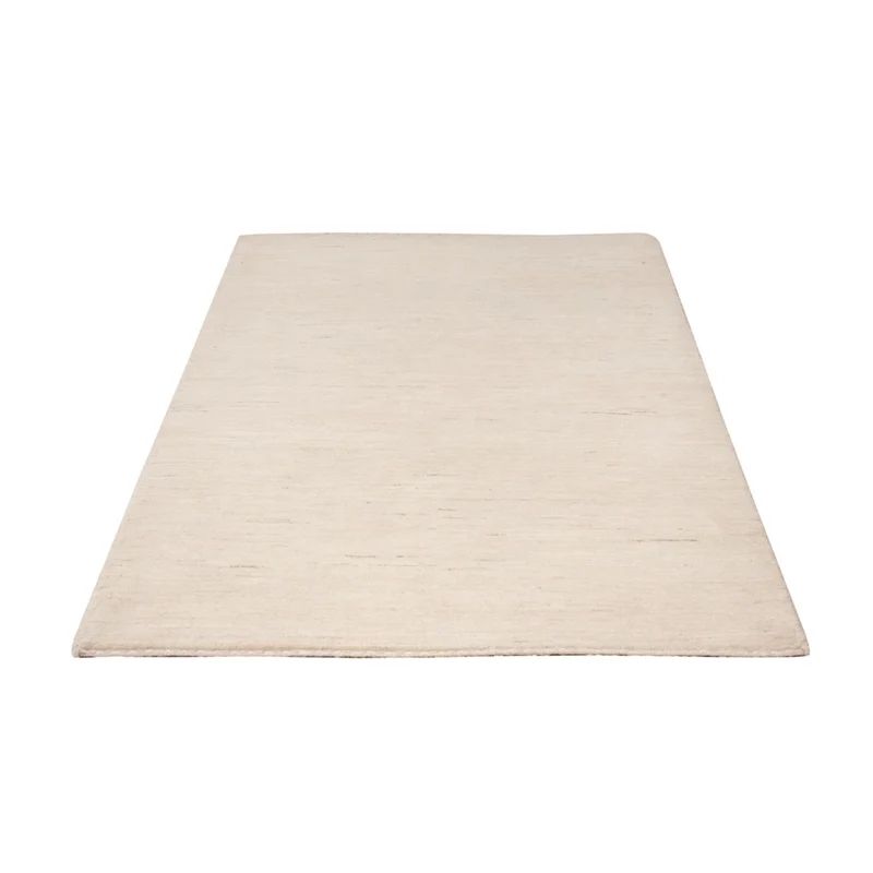 Indo Loribaft Teppich 104x154cm - Wollteppich - creme