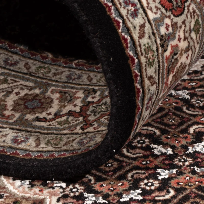 Indo Täbriz Teppich 125x185cm - Orientteppich - dunkelbeige