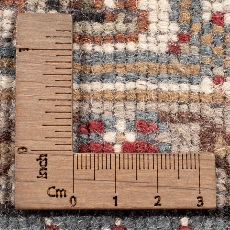 Indo Täbriz Teppich 127x184cm - Orientteppich - dunkelbeige