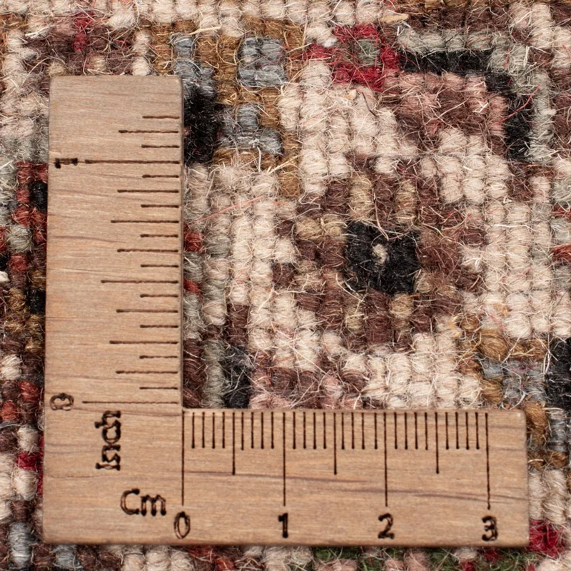 Indo Täbriz Teppich 123x187cm - Orientteppich - dunkelbeige