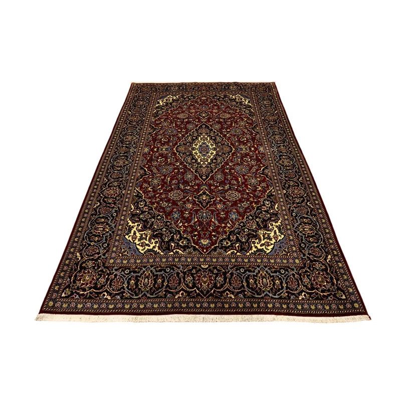 Keshan Teppich 144x222cm - Perserteppich - rot