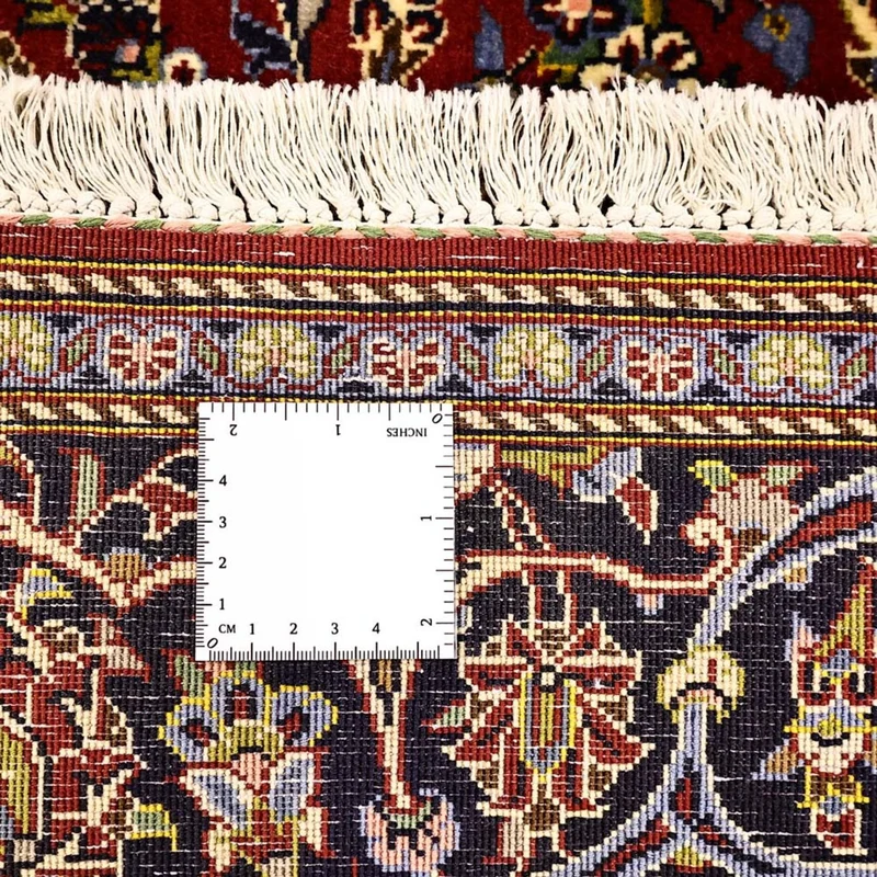 Keshan Teppich 144x222cm - Perserteppich - rot
