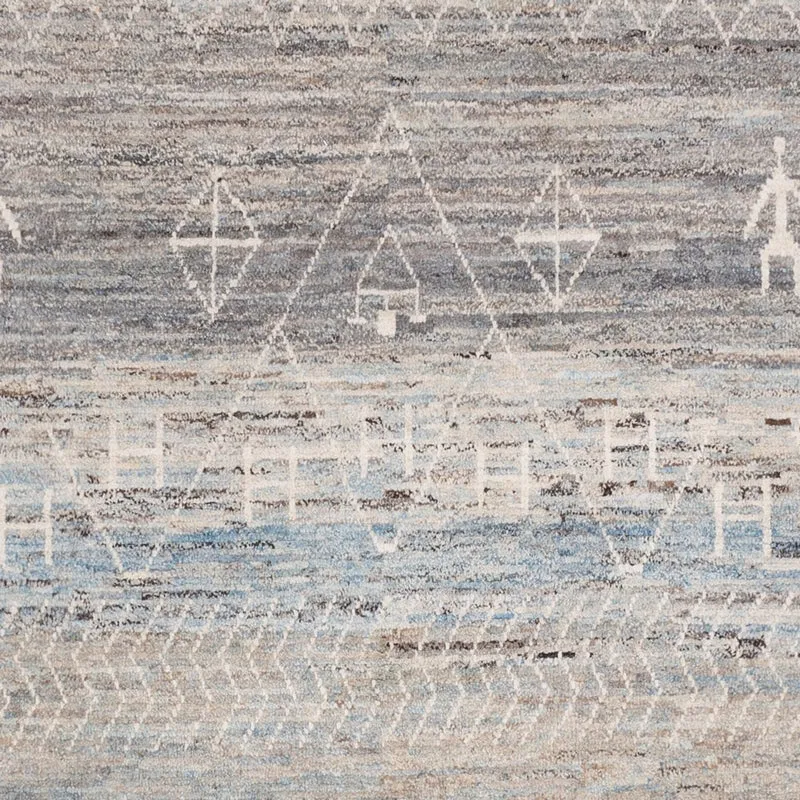 Berber Teppich 252x338cm - Wollteppich - dunkelbeige