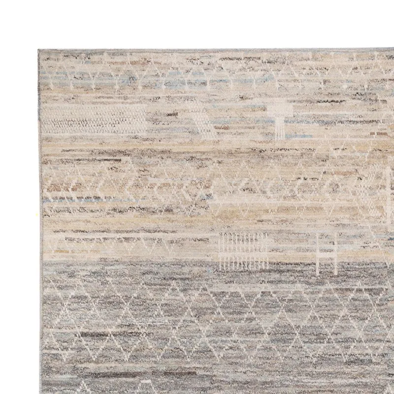 Berber Teppich 252x338cm - Wollteppich - dunkelbeige