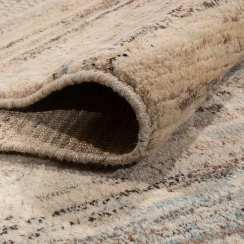 Berber Teppich 252x338cm - Wollteppich - dunkelbeige