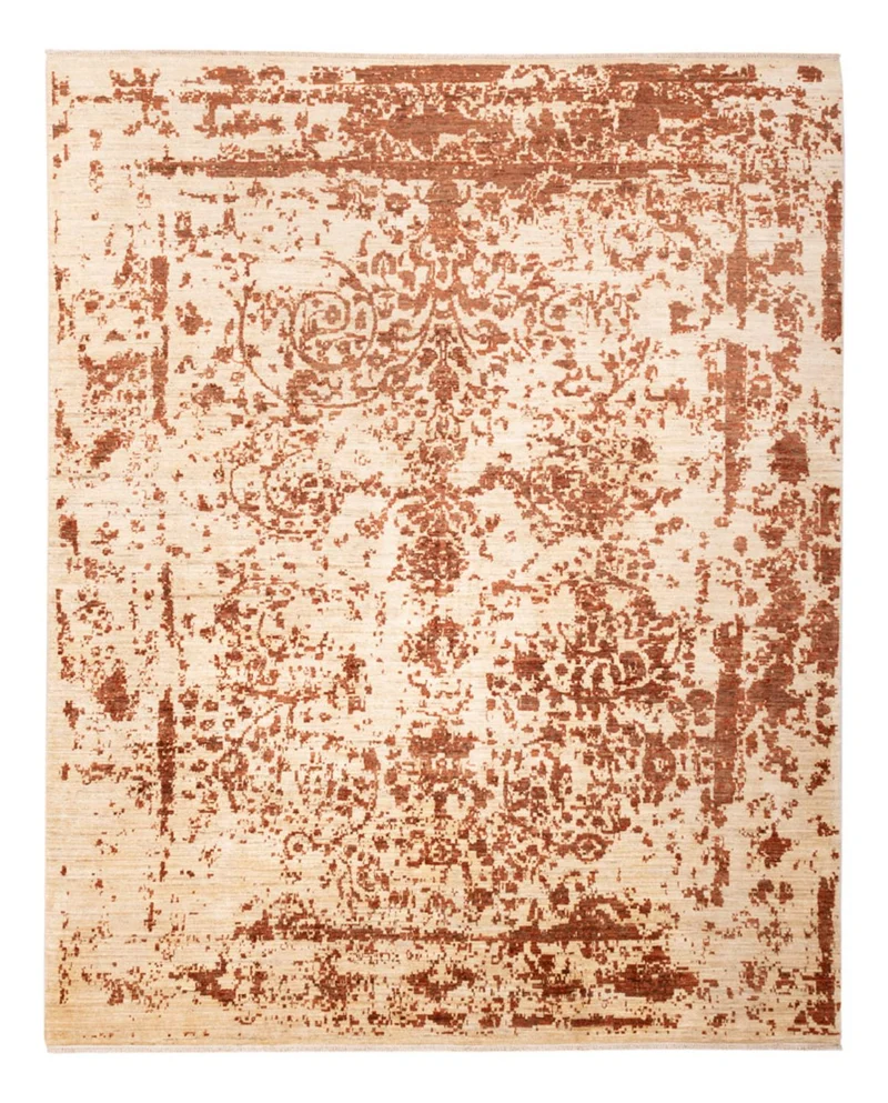 Designer Teppich 242x296cm - mehrfarbig