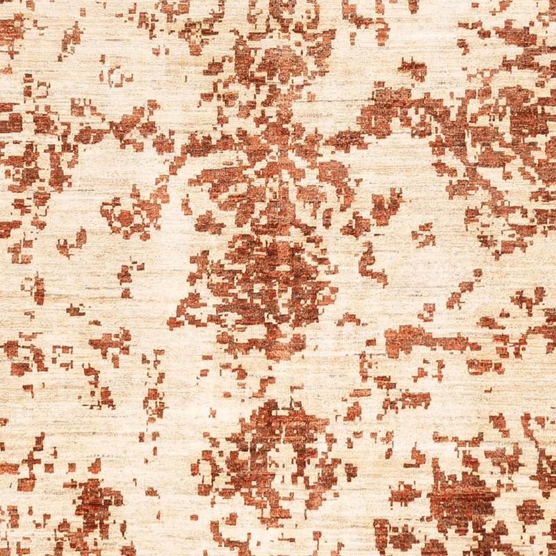 Designer Teppich 242x296cm - mehrfarbig