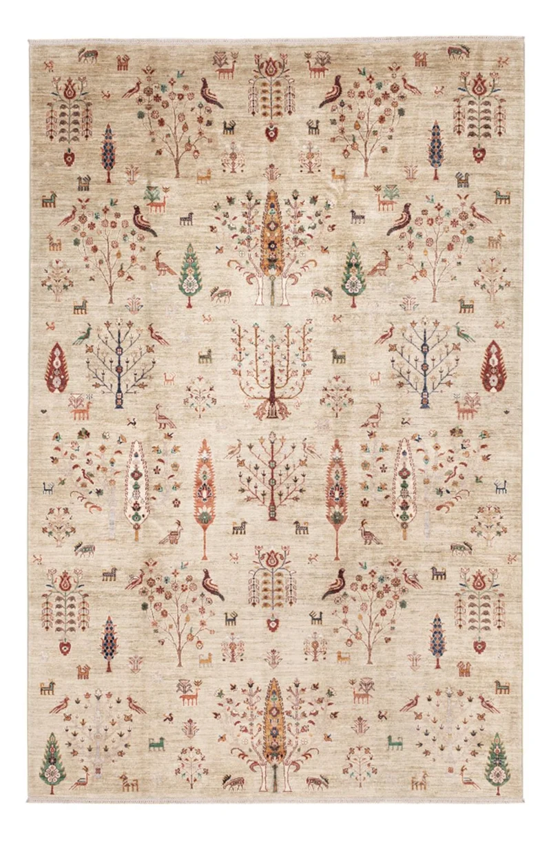 Ariana Teppich 207x305cm - Orientteppich - beige