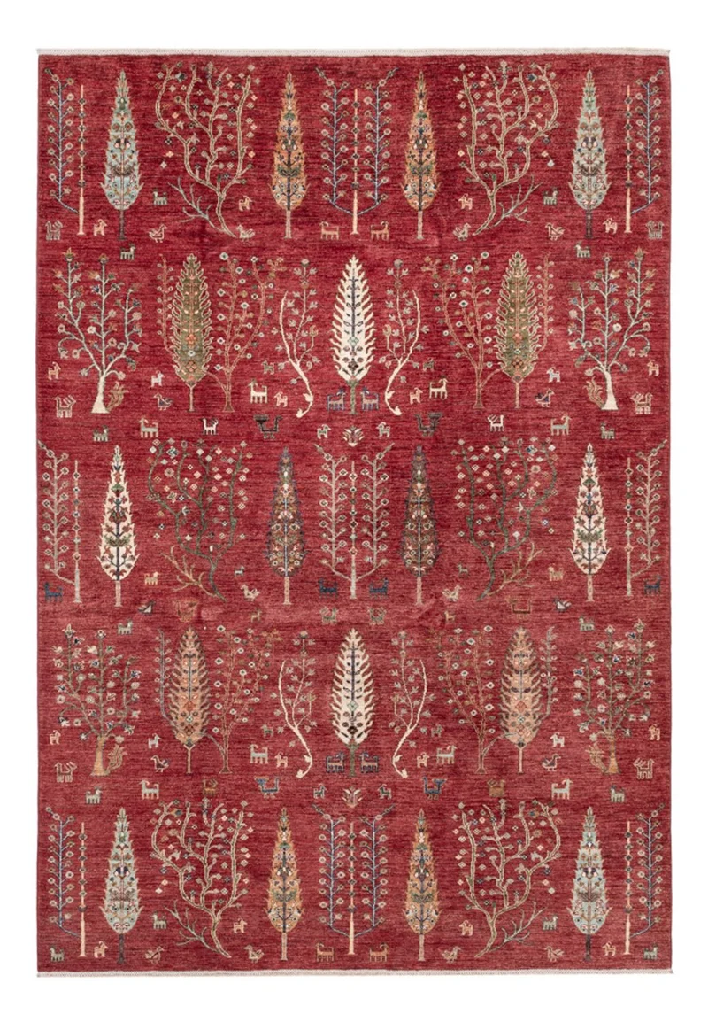 Ariana Teppich 210x301cm - Orientteppich - rot