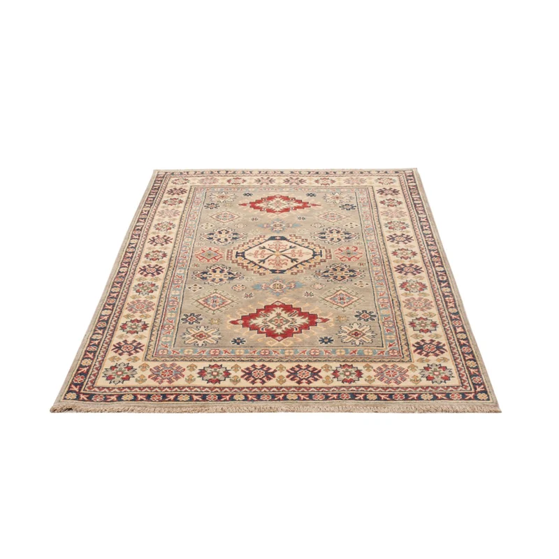 Kazak Teppich 118x180cm - Orientteppich - hellblau