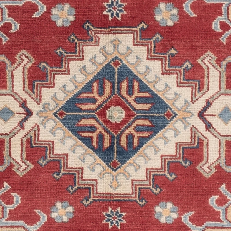 Kazak Teppich 122x177cm - Orientteppich - rot