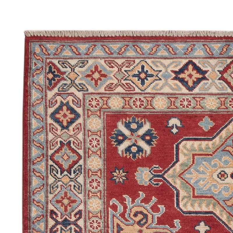 Kazak Teppich 122x177cm - Orientteppich - rot