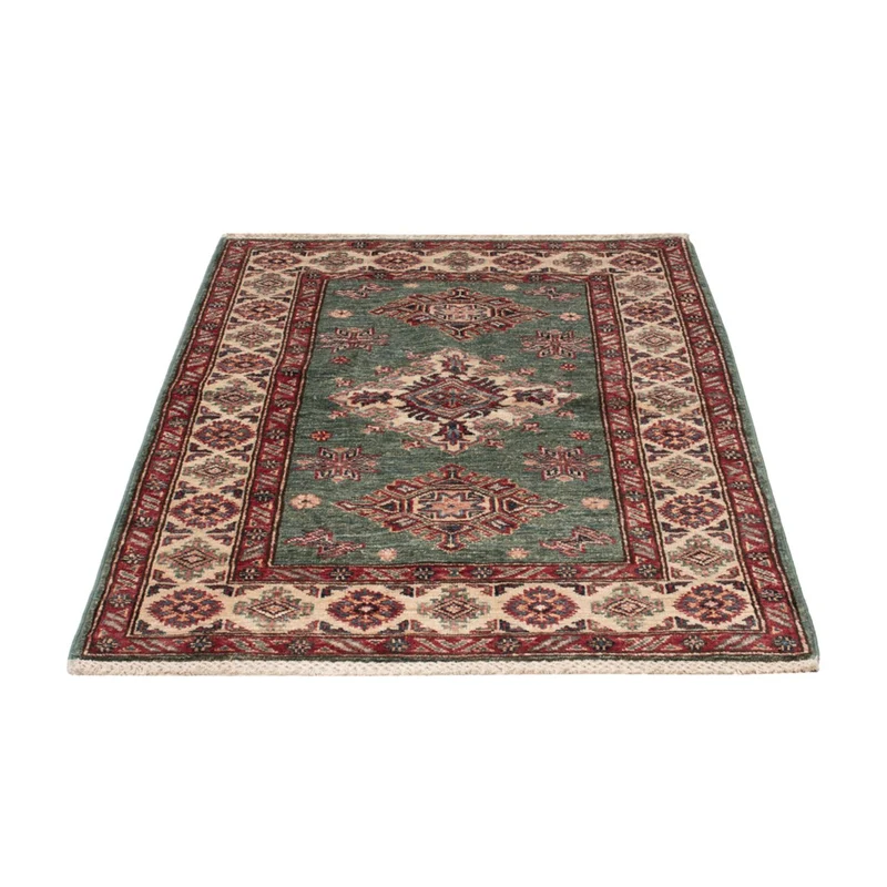 Kazak Teppich 85x117cm - Orientteppich - grün