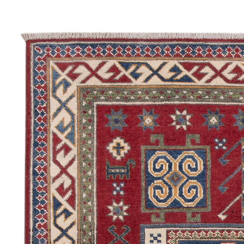 Kazak Teppich 119x176cm - Orientteppich - rot