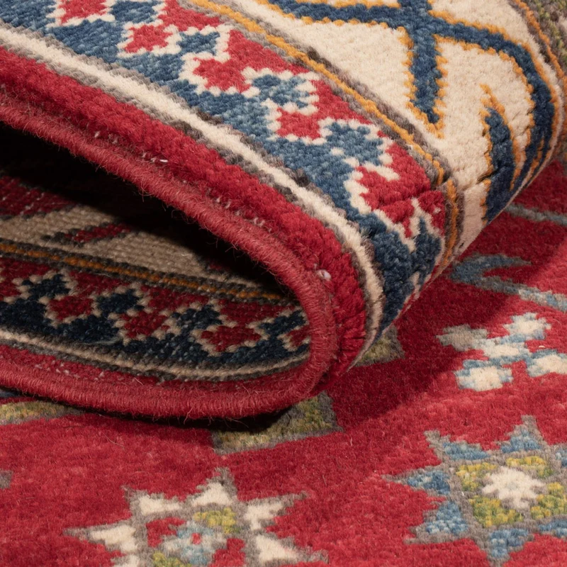 Kazak Teppich 119x176cm - Orientteppich - rot