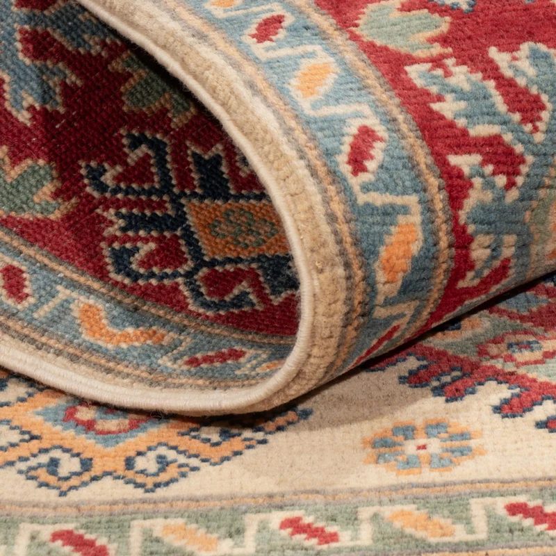 Kazak Teppich 124x167cm - Orientteppich - beige