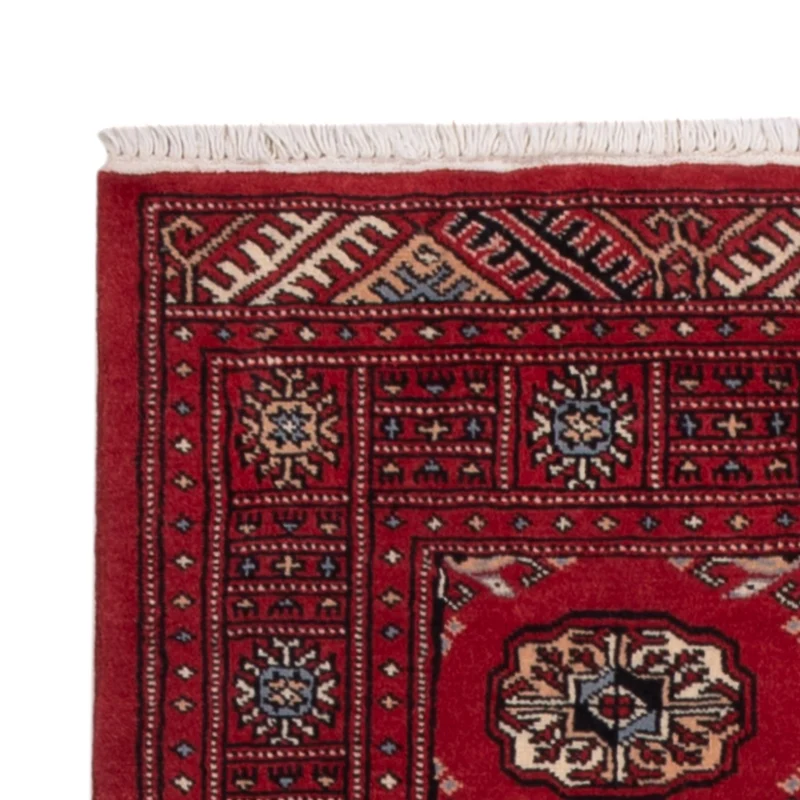 Pakistan Teppich 80x224cm - Orientteppich - rot