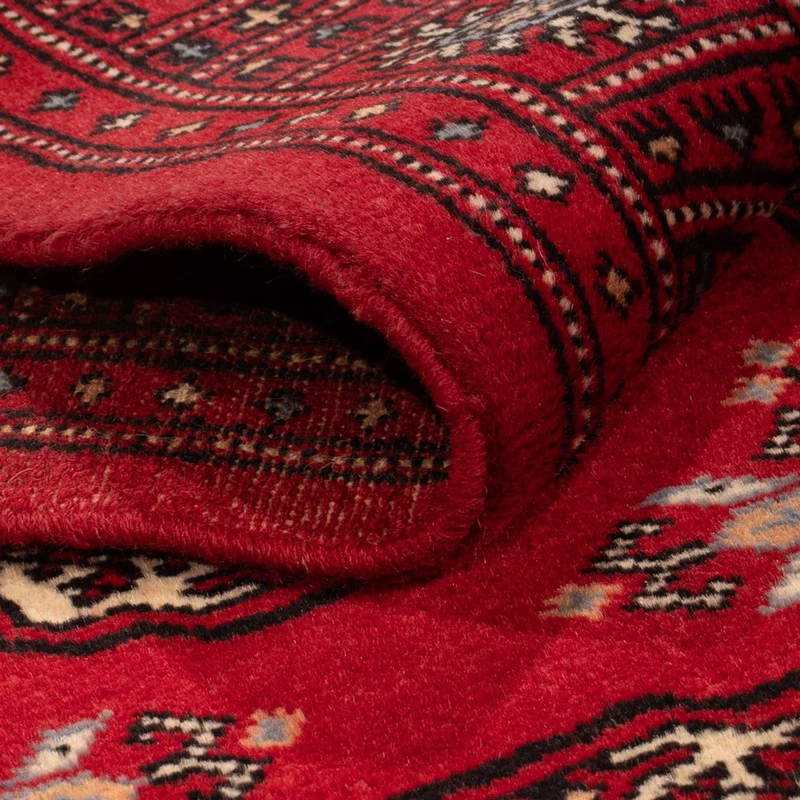 Pakistan Teppich 80x224cm - Orientteppich - rot