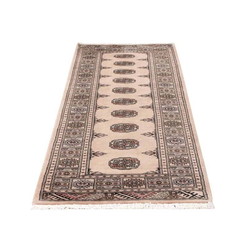 Pakistan Teppich 79x224cm - Orientteppich - beige