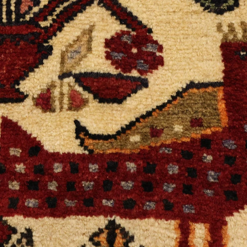 Belutsch Teppich 109x196cm - Orientteppich - beige
