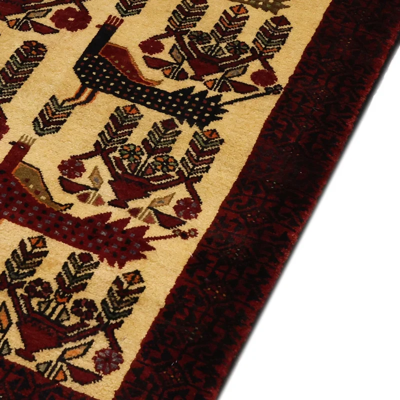 Belutsch Teppich 109x196cm - Orientteppich - beige