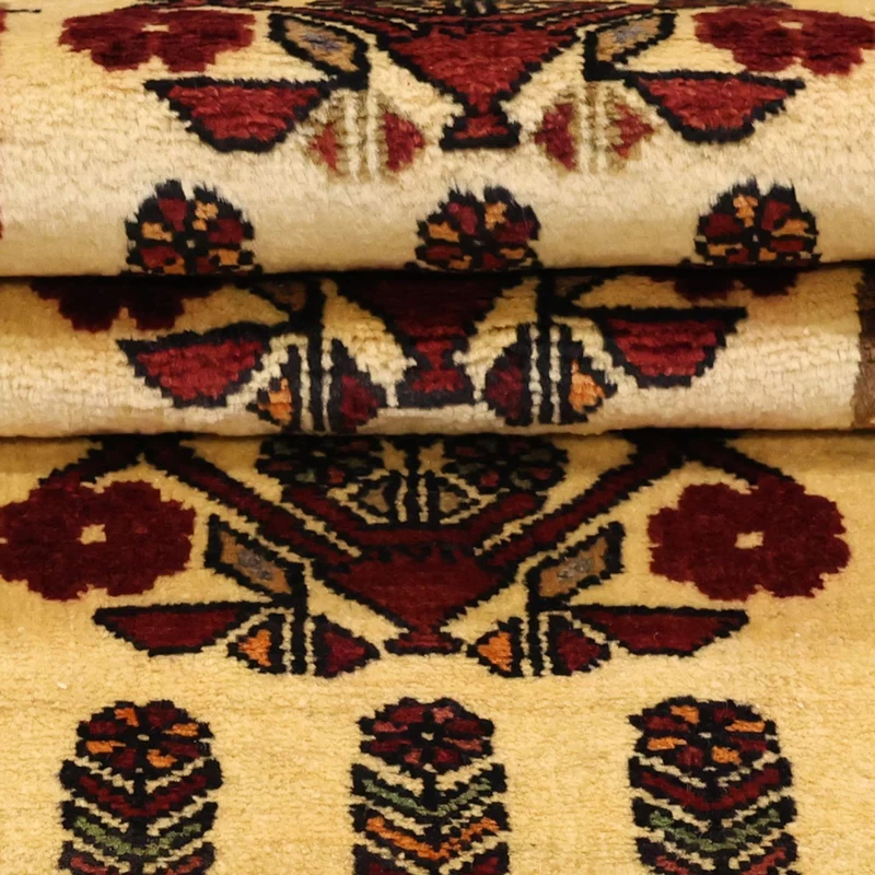 Belutsch Teppich 109x196cm - Orientteppich - beige
