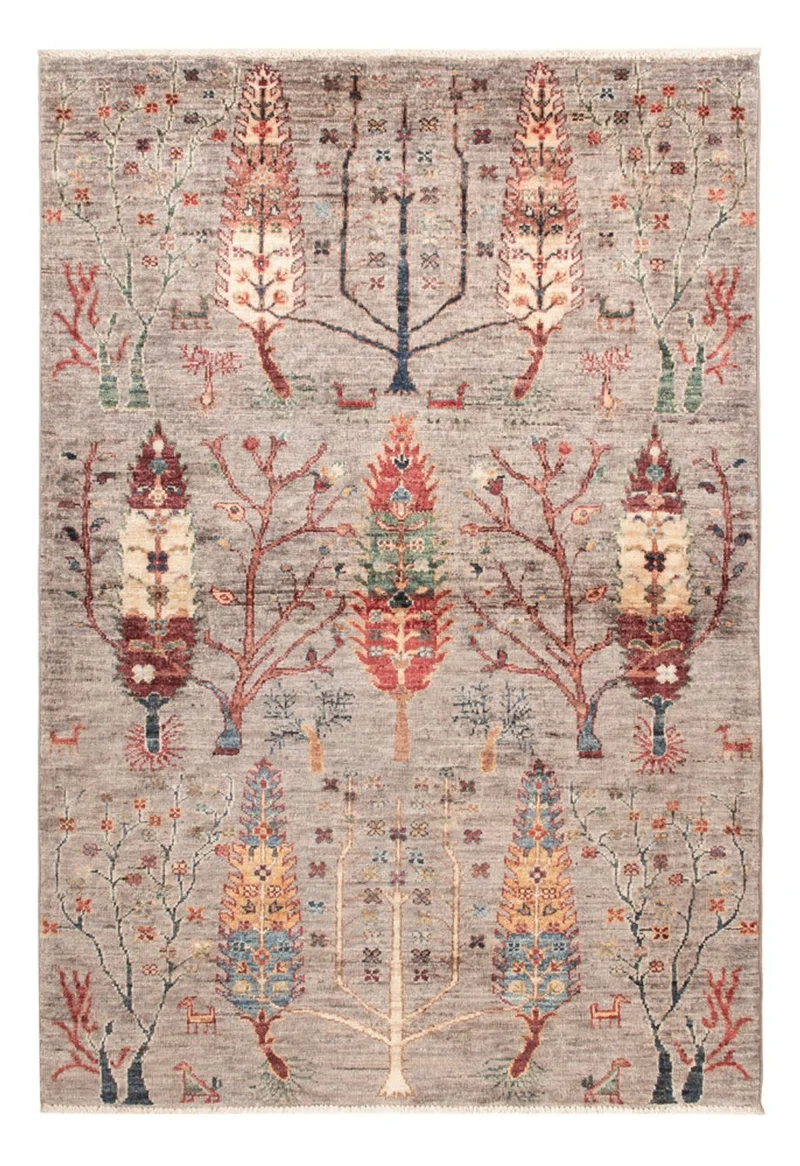 Ariana Teppich 106x148cm - Orientteppich - dunkelbeige