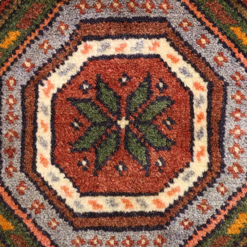 Gholtogh Teppich 99x158cm - Perserteppich - dunkelrot