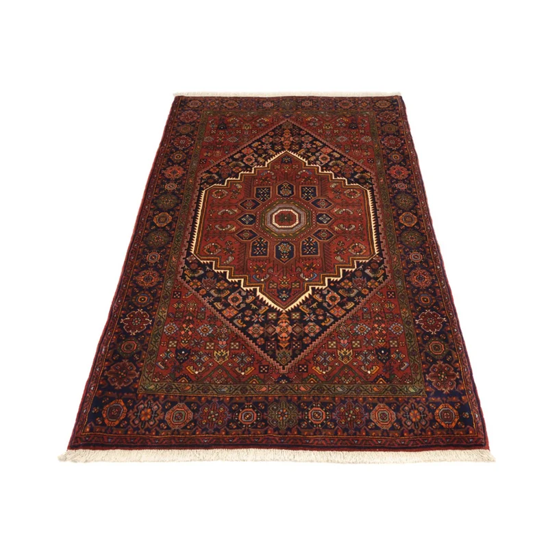 Gholtogh Teppich 99x158cm - Perserteppich - dunkelrot