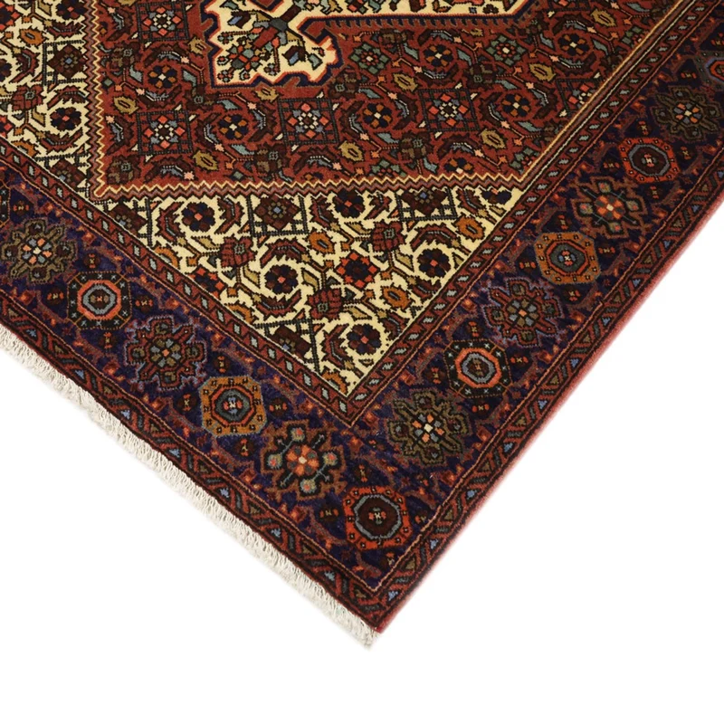 Gholtogh Teppich 101x152cm - Perserteppich - dunkelrot