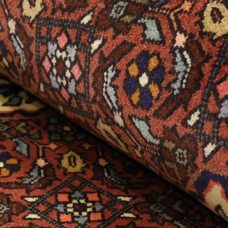 Gholtogh Teppich 101x152cm - Perserteppich - dunkelrot