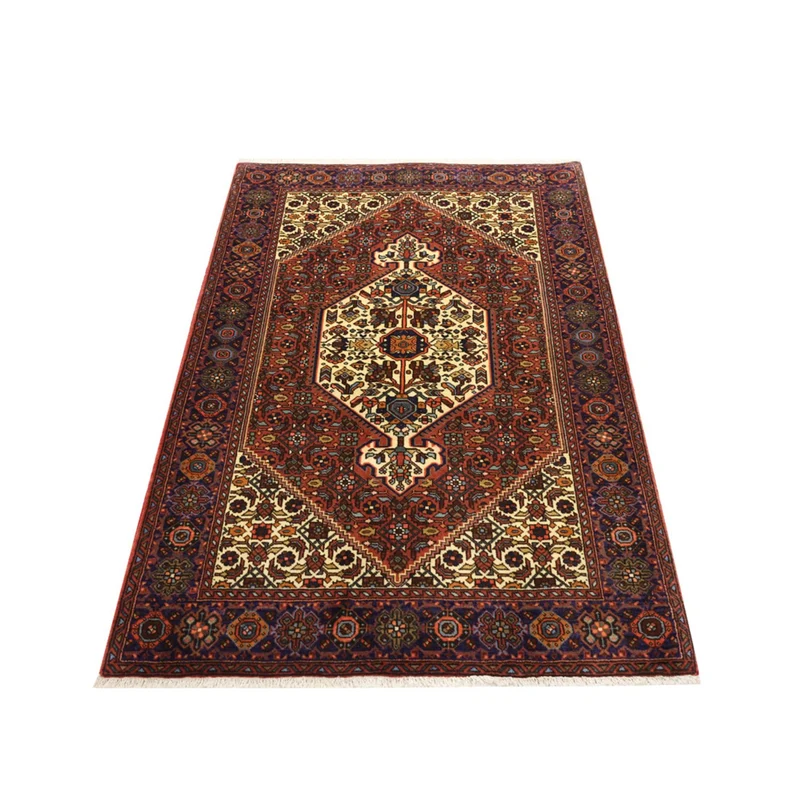 Gholtogh Teppich 101x152cm - Perserteppich - dunkelrot