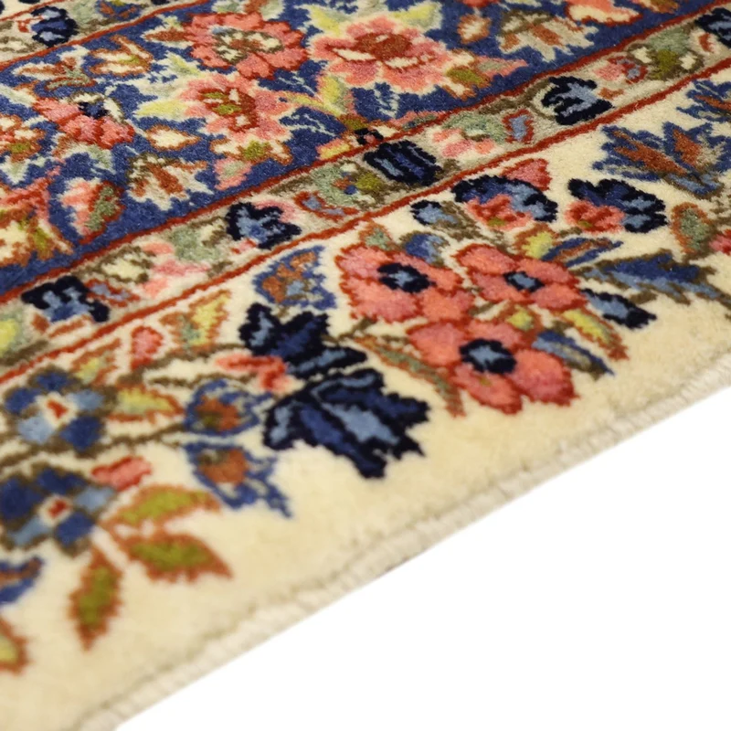 Kerman Teppich 101x148cm - Perserteppich - mehrfarbig