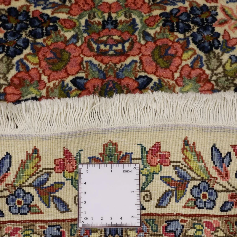 Kerman Teppich 101x148cm - Perserteppich - mehrfarbig