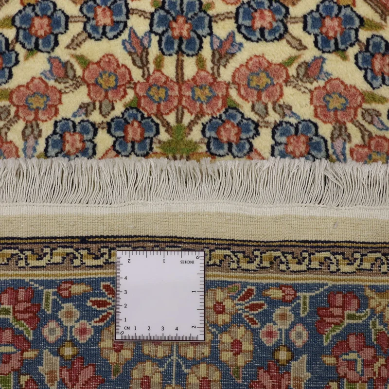Kerman Teppich 94x156cm - Perserteppich - sand