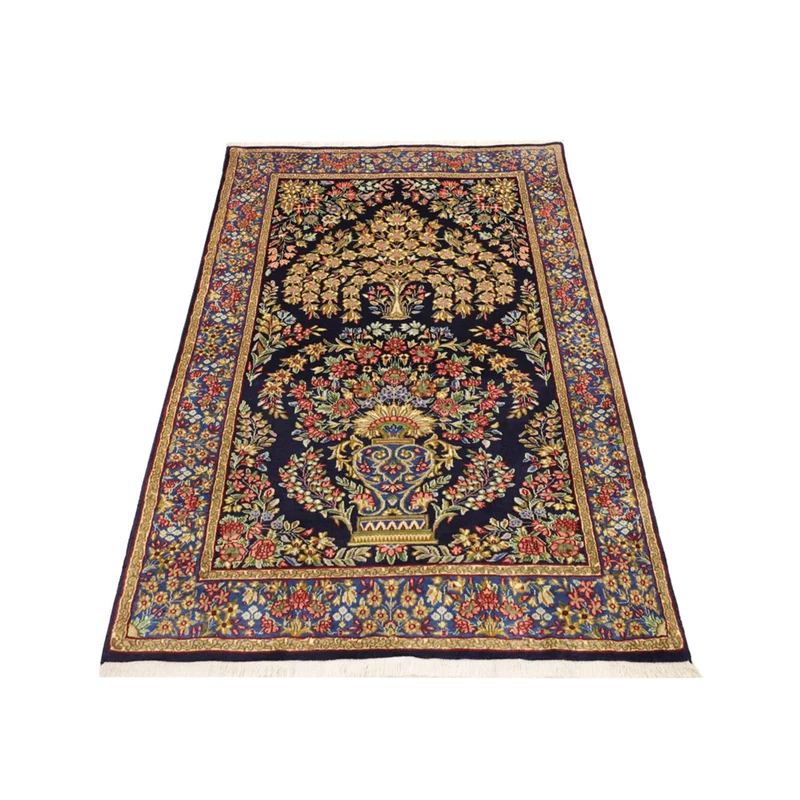 Kerman Teppich 96x148cm - Perserteppich - mehrfarbig