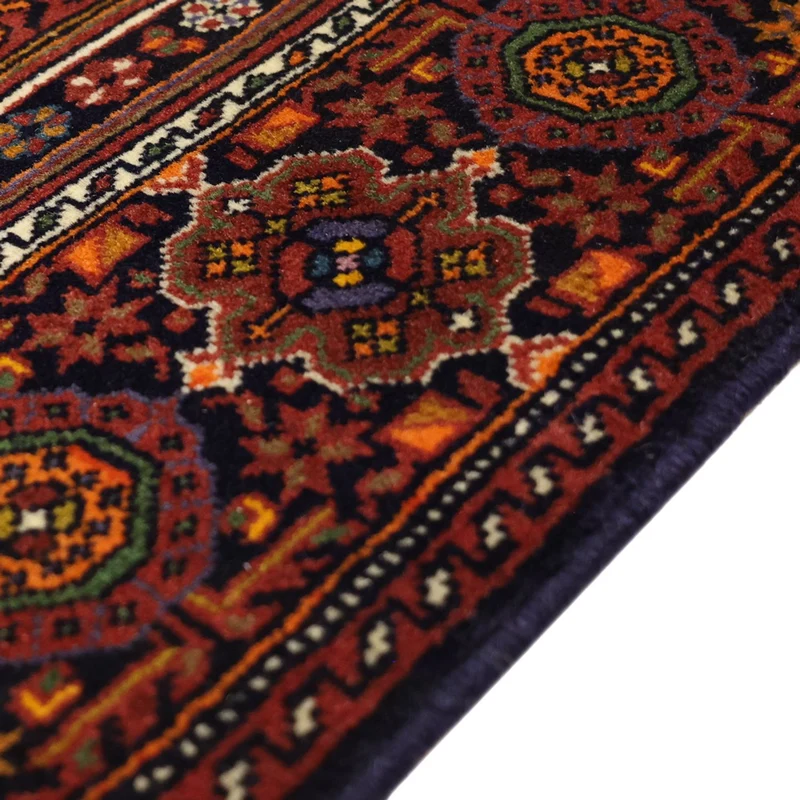 Gholtogh Teppich 100x150cm - Perserteppich - dunkelrot