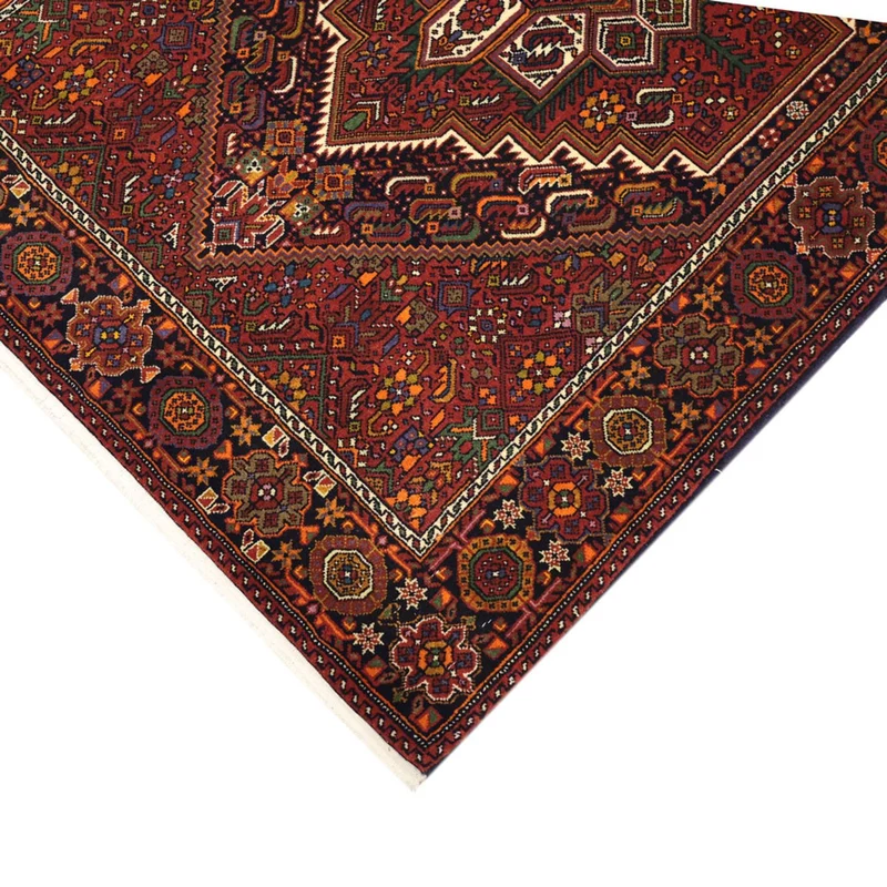 Gholtogh Teppich 100x150cm - Perserteppich - dunkelrot