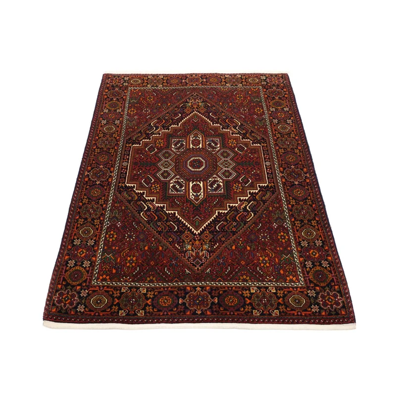 Gholtogh Teppich 100x150cm - Perserteppich - dunkelrot
