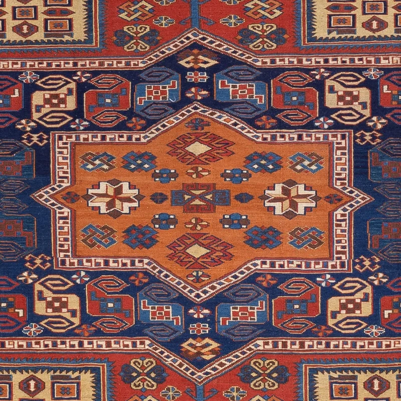 Kelim Afghan Teppich 236x323cm - rot