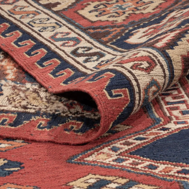 Kelim Afghan Teppich 236x323cm - rot