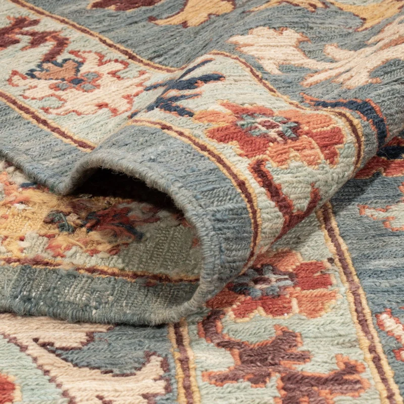 Kelim Afghan Teppich 244x310cm - mehrfarbig