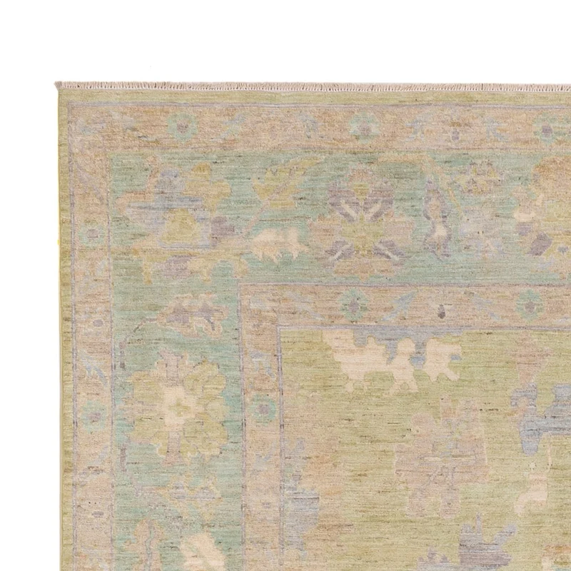 Usak Teppich 202x316cm - Orientteppich - sand