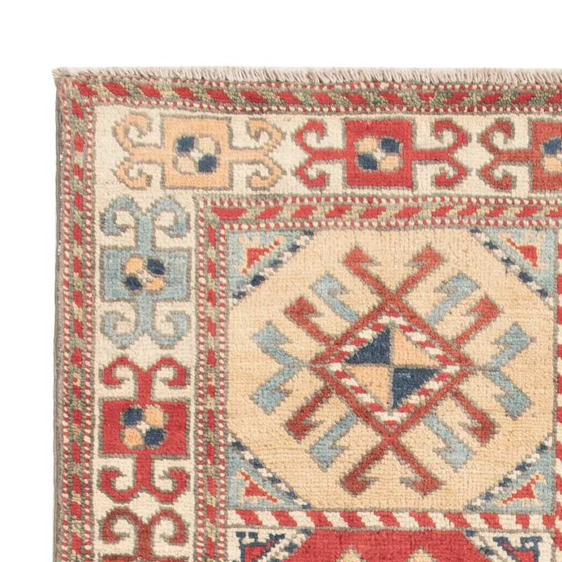 Kazak Teppich 82x126cm - Orientteppich - mehrfarbig