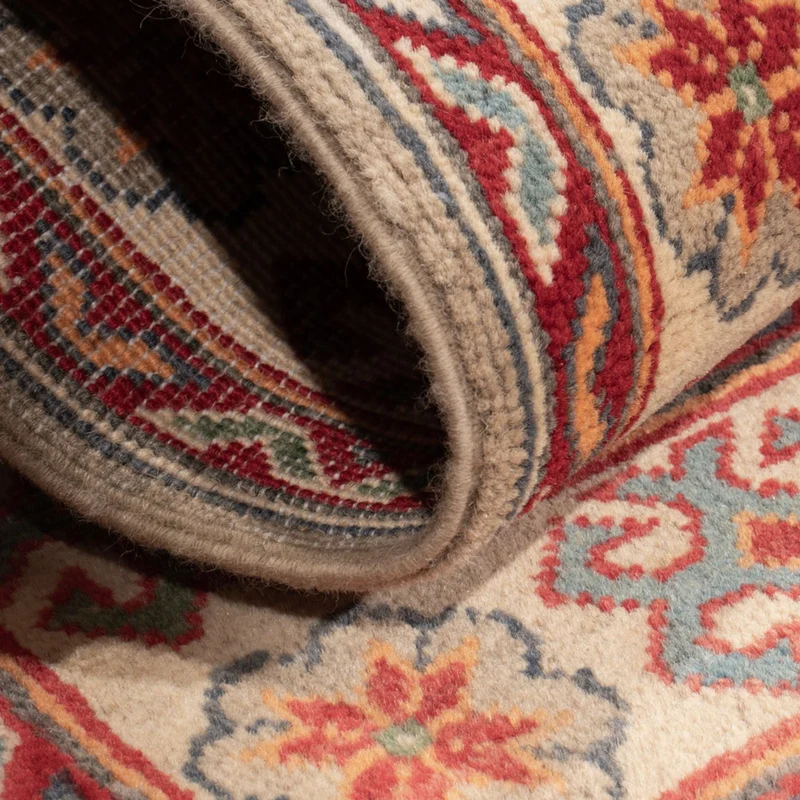 Kazak Teppich 81x126cm - Orientteppich - hellgrün