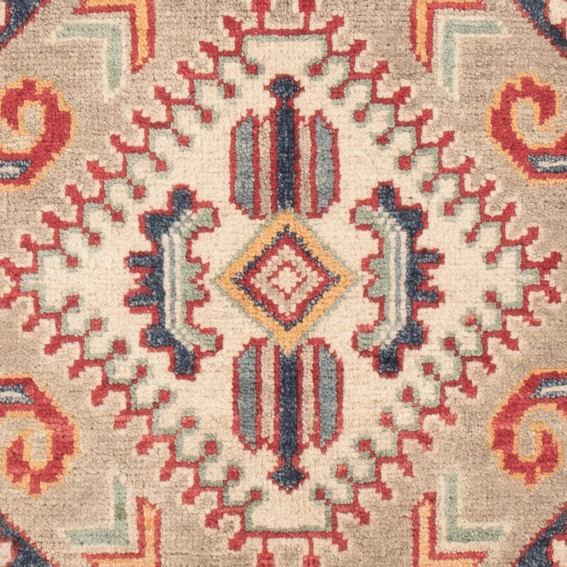 Kazak Teppich 80x126cm - Orientteppich - beige