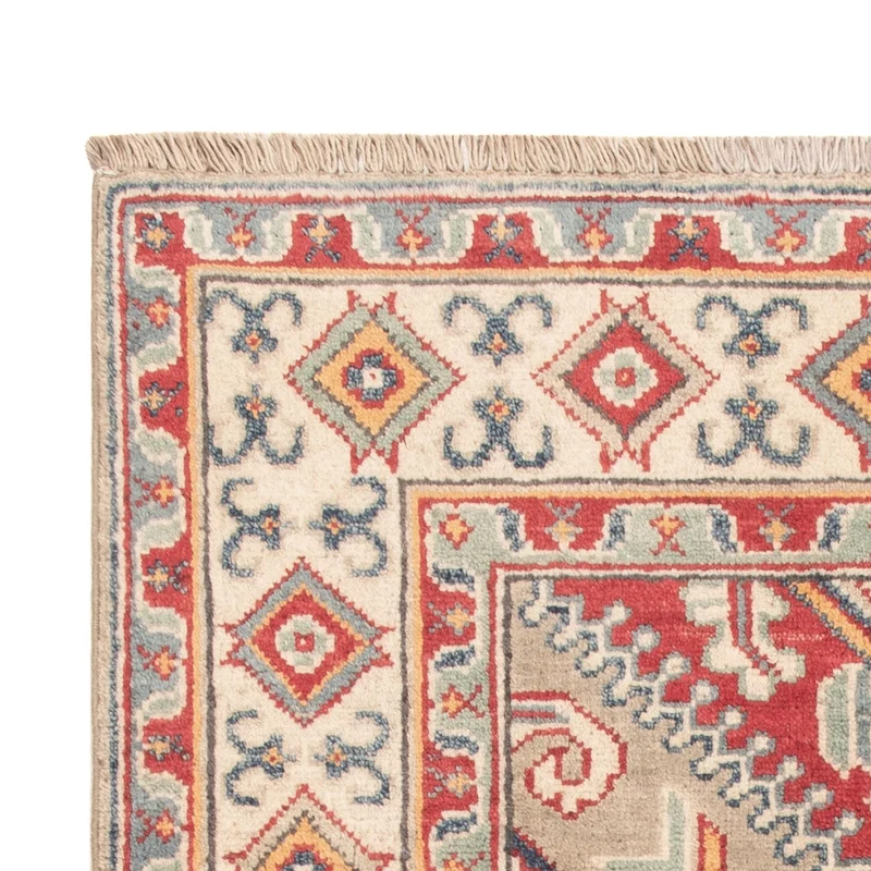 Kazak Teppich 80x126cm - Orientteppich - beige
